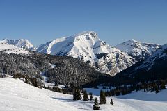 07A Mount Bourgeau Early Morning From Top Of Strawberry Chair At Banff Sunshine Ski Area.jpg